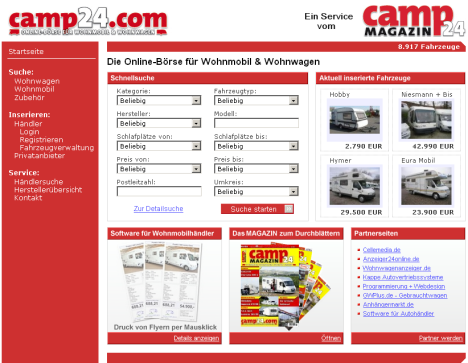 Reisemobil- und Caravanb�rse